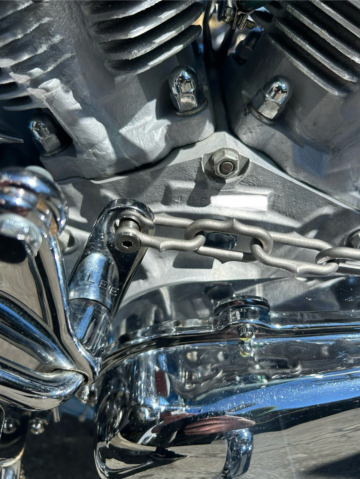 Bay Choppers Foot Clutch Chain