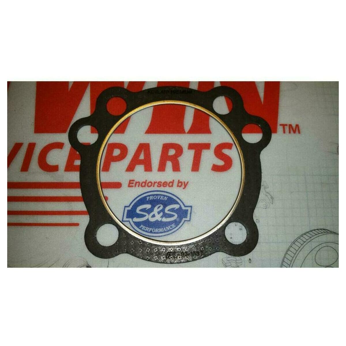 S&S Cylinder Head Gasket 3-5/8" .045" 93-1037-S for Evolution