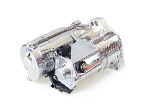 All Balls Racing Starter Motor Chrome 80-1002 for Big Twin 1989-2006