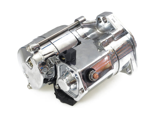 All Balls Racing 1.7kW Starter Motor Chrome 80-1004 for Big Twin 1989-2006