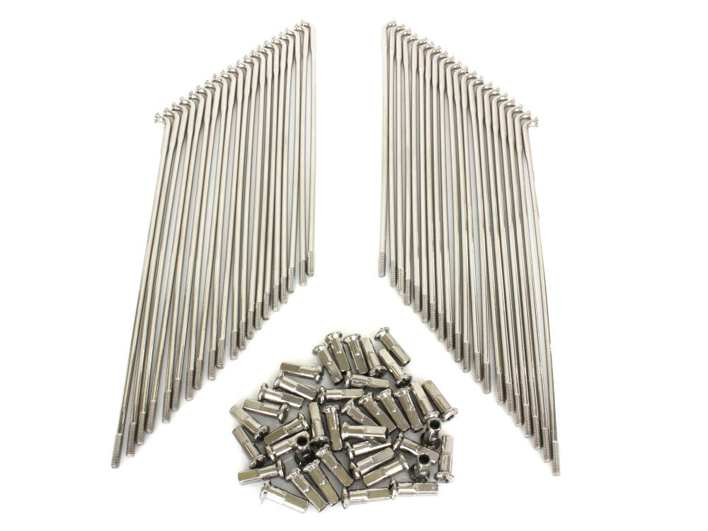 Buchanans Spoke Rim 21in. Wheel Spokes BU-KHD901SS-P40 for Harley-Davidson