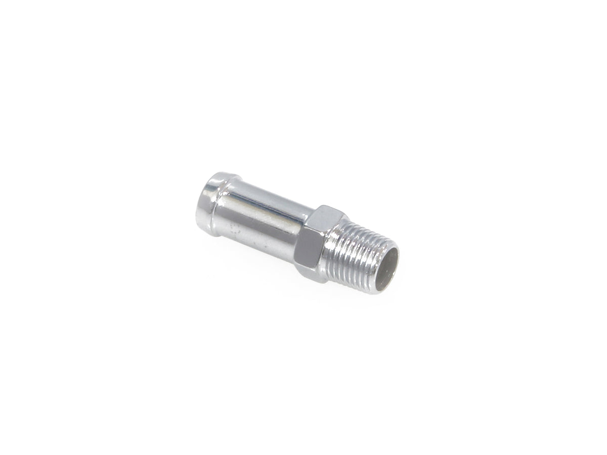 Colony Machine 1/8 NPT Oil Line Fitting Chrome 2070-1