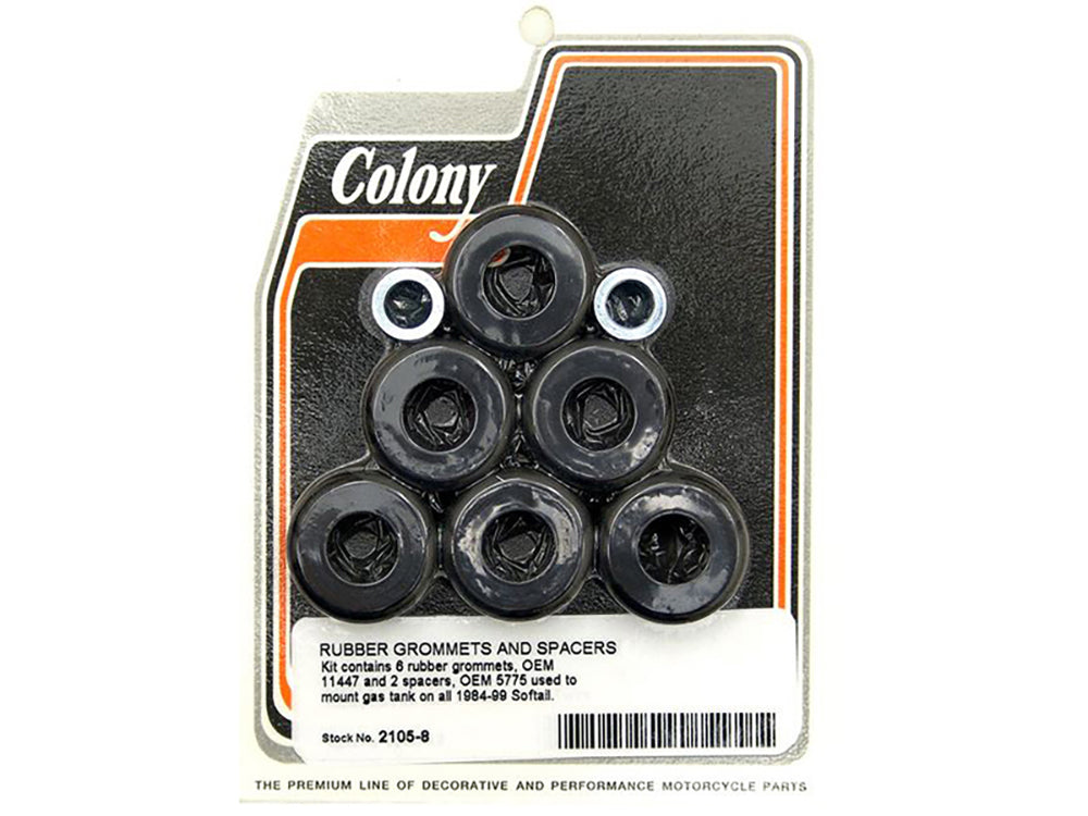 Colony Machine Fuel Tank Mount Kit 2105-8 for Softail 1984-1999