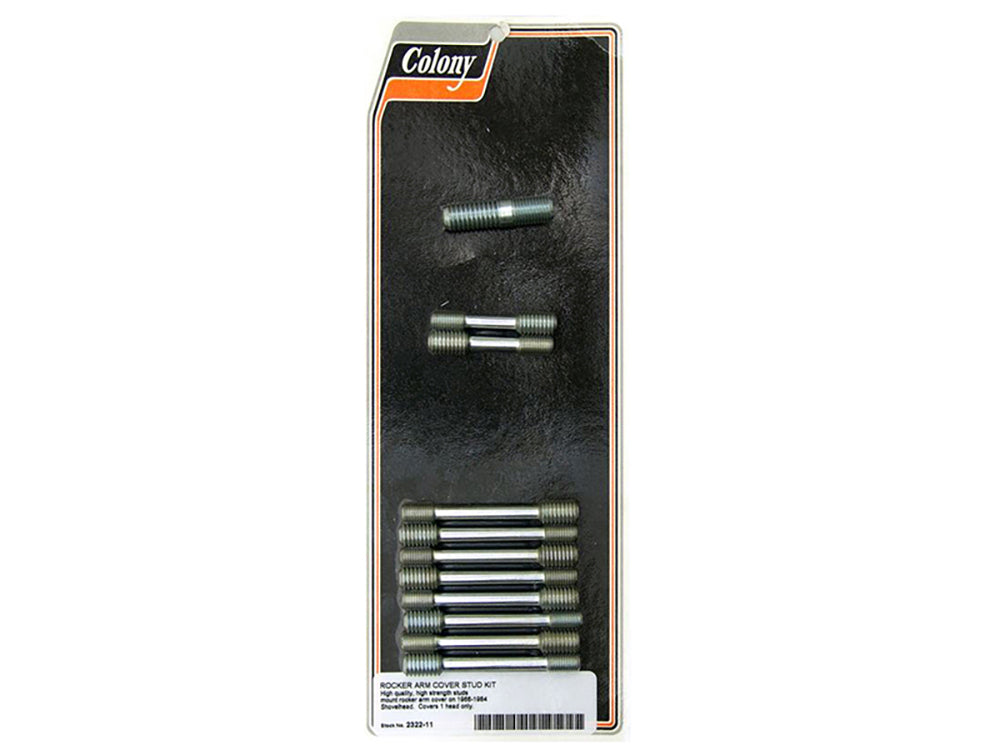Colony Machine Rocker Cover Studs 2322-11 for Big Twin 1966-1984