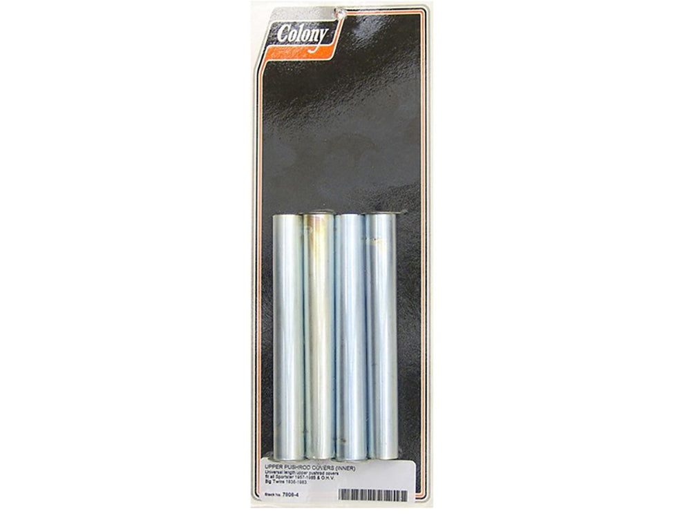 Colony Machine Inner Pushrod Covers 7808-4 for Sportster & Big Twin