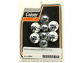 Colony Machine Rocker Shaft Plug Set Chrome 8222-8 for Big Twin & Sportster