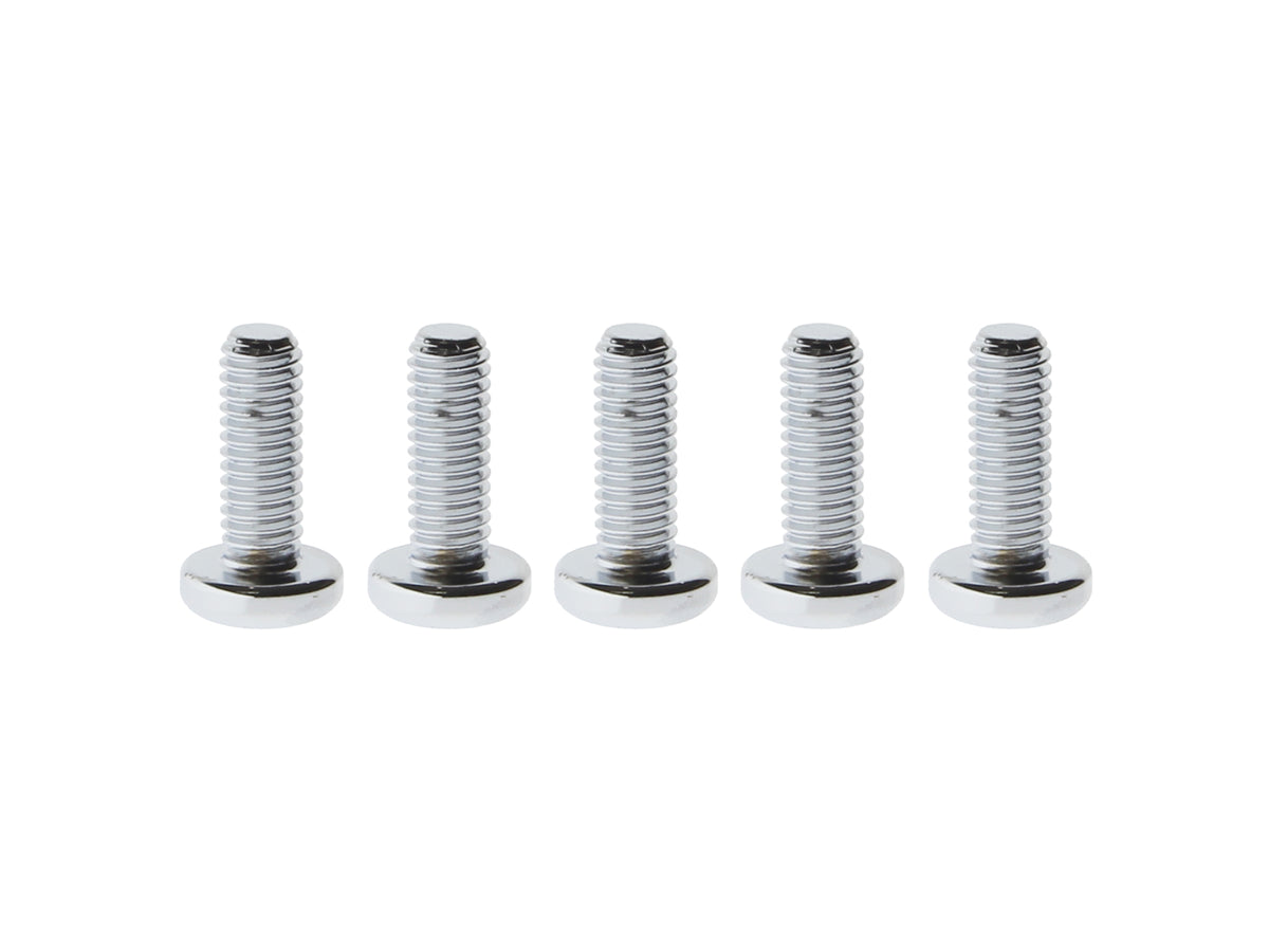 Colony Machine Front Disc Rotor Bolts Chrome 8793-5 for Big Twin & Sportster