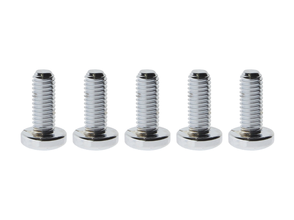 Colony Machine Rear Disc Rotor Bolts Chrome 9818-5 for Big Twin & Sportster