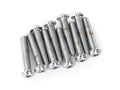 Colony Machine 1/4-20 UNC Button Head Allen Bolts Chrome BHC-834