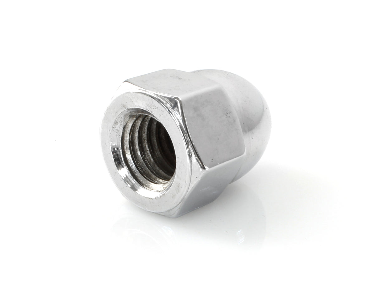 Colony Machine 1/2-13 UNC Acorn OEM Style Nuts Chrome PAN-163