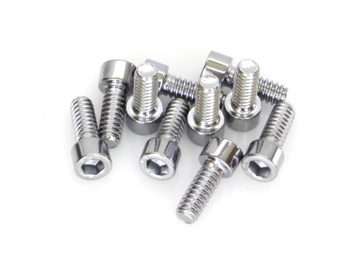Colony Machine 10-24 x 1/2 Socket Head Allen Bolts Chrome PSHC-250