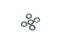 Colony Machine 1/4in. ID x 1/8in. Long Steel Spacers Chrome SPC-001