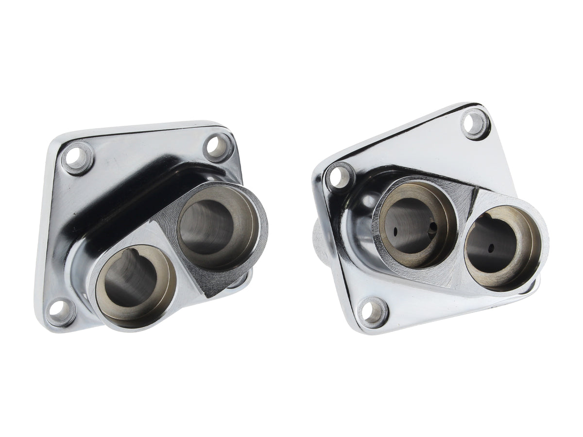 Daytona Japan Chrome Tappet Blocks 20489 for Big Twin 1948-1984