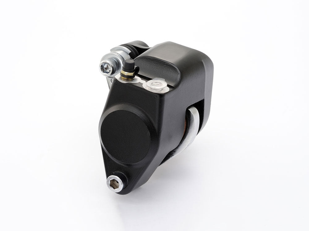 Daytona Japan Front Left Brake Caliper Black 82663 for Big Twin & Sportster 1984-1999