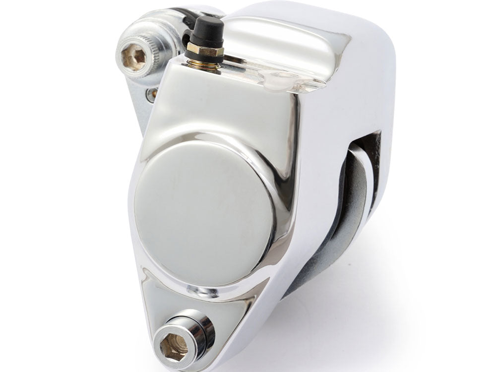 Daytona Japan Chrome Front Left Brake Caliper 88524 for Big Twin & Sportster 1984-1999