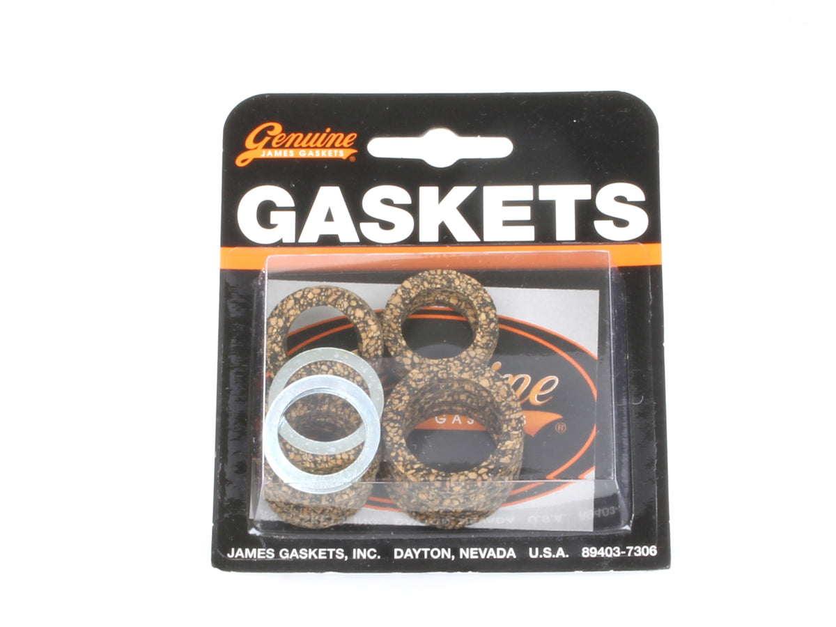 James Gaskets Inc Cork Push Rod Cover Seal Kit Big Twin 1948-Early 1979