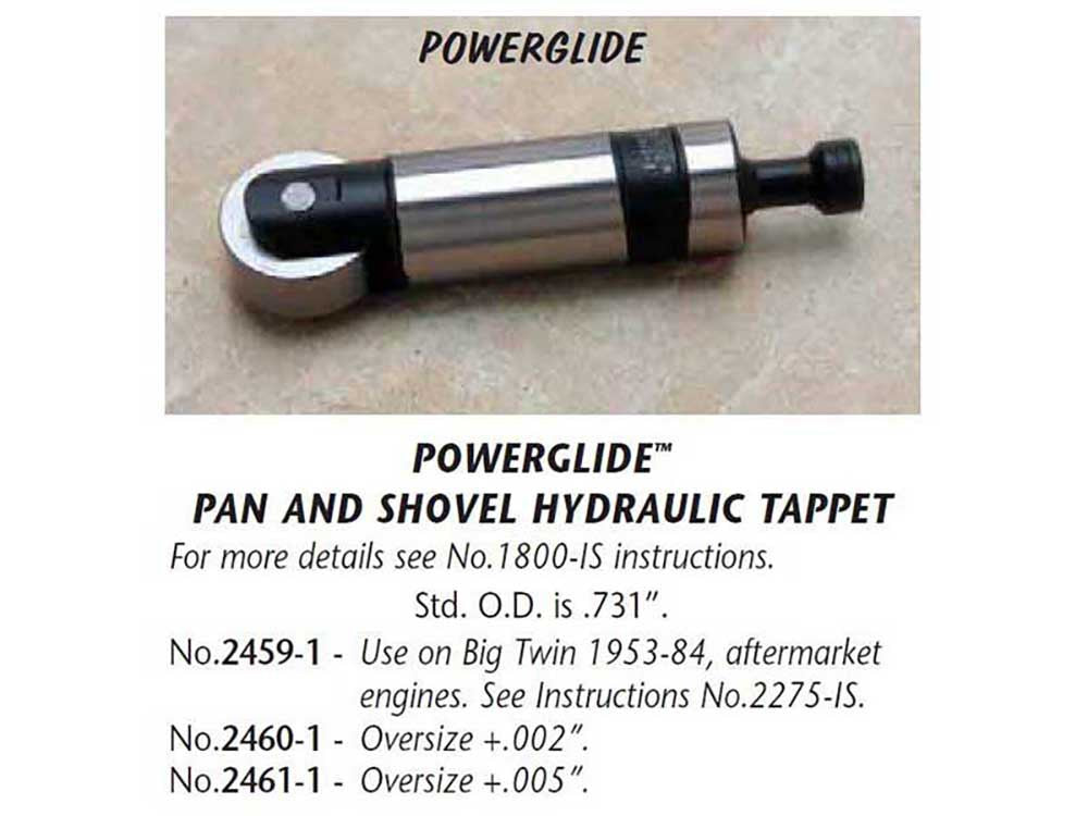 Jims Powerglide Hydraulic Tappet 2459-1 for Big Twin 1953-1984
