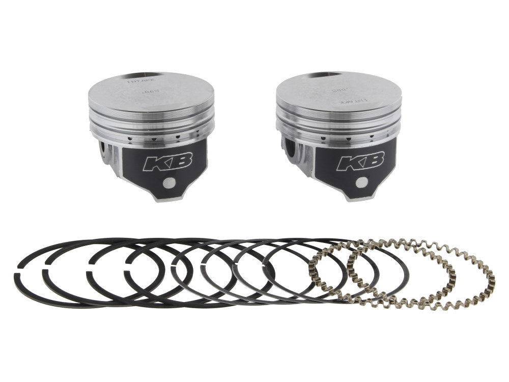 Keith Black Pistons Flat Top Pistons KB258.005 for Big Twin 1984-1999