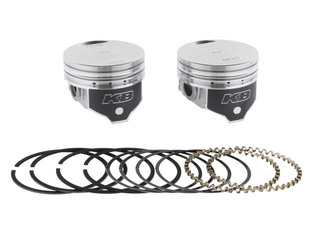 Keith Black Pistons Flat Top Pistons KB258.010 for Big Twin 1984-1999