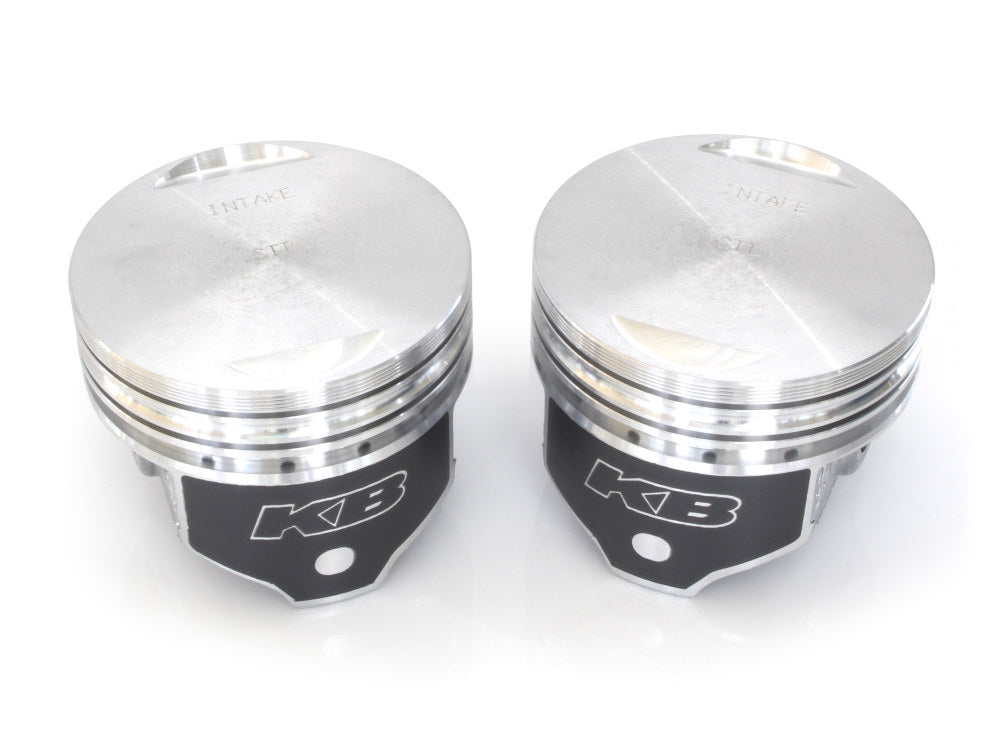 Keith Black Pistons Std Flat Top Pistons KB258.STD for Big Twin 1984-1999