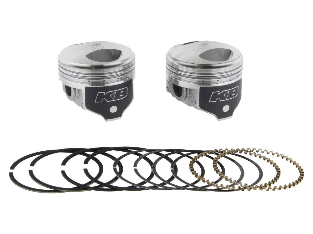 Keith Black Pistons Dome Top Pistons KB297.040 for Big Twin 1978-1984