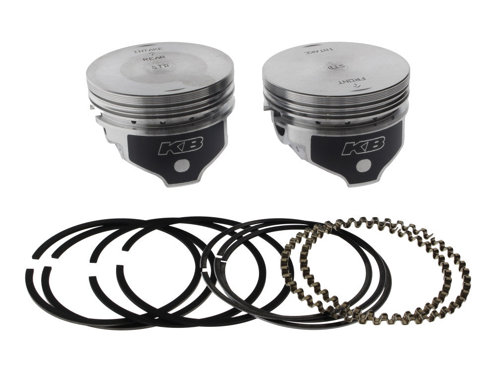 Keith Black Pistons Std Flat Top Pistons KB410.STD for Sportster 1986-2003