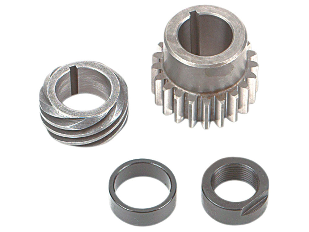 S&S Pinion Shaft Gear Kit Red SS33-4148 for Big Twin 1977-1999